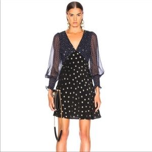 Rixo Lia Star Print mini dress. Great condition.